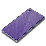 PGA Xperia Z1 SO-01F用 背面保護フィルム デザイン カーボン調 PG-SO01F08HD