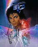 Michael Jackson signed autograph photo print - Captain EO poster - disney