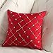 Happu-store(TM) FASHION Pillow Case Cushion Cover Plaid Pillowcase