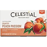 Celestial Seasonings Country Peach Passion Herbal Tea, 20 Count