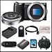 Sony Alpha Nex-5N Kit with 16mm Lens Kit. Package Includes: Sony Nex5N Digital Camera, Sony E-Mount SEL16F28 16mm f/2.8 Wide-Angle Alpha E-Mount Lens, Extended Life Battery, Rapid Travel Charger, 16mm Memory Card, Memory Card Reader, HDMI Cable, Remote Control, SSE Microfiber Cleaning Cloth and Soft Carrying Case