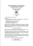 Analysis of Wastewater for Use in Agriculture : A Laboratory Manual of Parasitological and Bacteriological Techniques