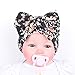 Gellwhu 5PCS Pack Newborn Baby Flower Bowknot Hospital Hat