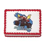 Lucks Edible Image Monster Truck Birthday, 1 ea
