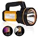 Rechargeable Spotlight Flashlight LED Spot lights Hand held Searchlight Handheld High Lumens Super Bright Large Battery Powered 10000mah Outdoor Flashlight Torch Waterpoof,Flood Search Light Camping