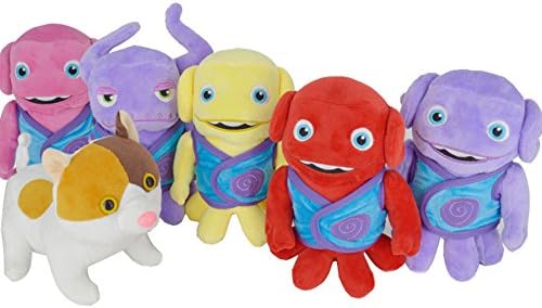 6pcs/set Dreamworks Home Movie Deluxe 7.9inch Plush Toys