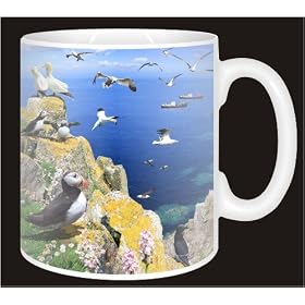 NEW-PUFFINS at LUNDY ISLAND Coffee Mug
