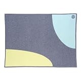 Heather Grey Geometric Cashmere Baby Receiving Blanket by Lucky Jade