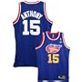 Reebok Denver Nuggets #15 Carmelo Anthony Royal Blue Hardwood Classics Nights Swingman Jersey