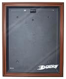 NHL Anaheim Ducks Cabinet Style Jersey Display, Brown