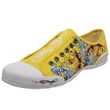 Ed Hardy Women's Ellerise Sneaker,Yellow-10SEL102W,9 M US