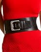 Wide Buckle Stretch Belt main image