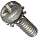 18-8 Stainless Steel Machine Screw, Pan Head, Phillips Drive, Meets ASME B18.13 Specifications, #4-40, 3/8" Length, Pack Of 50