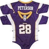 Adrian Peterson Minnesota Vikings Purple NFL Infant Jersey - 12 months