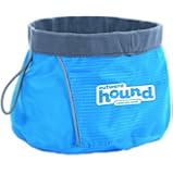 Outward Hound Kyjen  23001 Port A Bowl Collapsible Travel Dog Food Bowl Water Bowl, Small, Blue