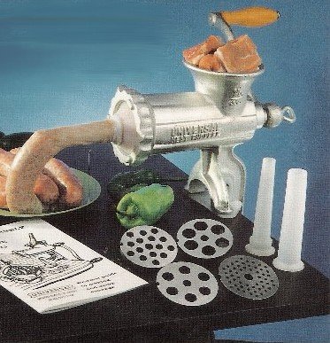 Universal 2.5 Pounds Per Minute Meat Grinder by Meat Grinders