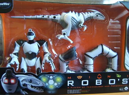 Childrens Toyshop  Toys : Mini Robo's
