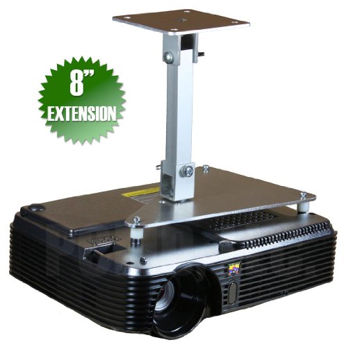 PCMD All-Metal Projector Ceiling Mount with 8 Extension for Viewsonic PJD6211