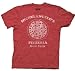 Search : TMNT Teenage Mutant Ninja Turtles Michelangelo's Pizzeria Heathered Red Adult T-shirt Tee
