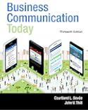 Business Communication Today (13th Edition)