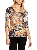 Tonalá Camiseta Manga Larga Aimar (Negro / Marrón)