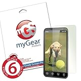 myGear Products ANTI-GLARE SunBlock Screen Protectors for HTC EVO 3D (6 Pac ....