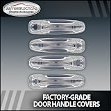 1999-2004 Jeep Grand Cherokee Chrome Door Handle Covers (4dr w passenger keyhole) 