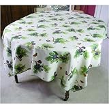 Figs Heavy Duty 110 inch French Print Tablecloth