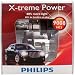 Philips H13 9008 X-treme Power Headlight Bulb, Pack of 2
