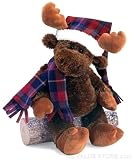 Plush Moose, Mooky Moose with Hat & Scarf 14.5"