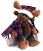 Plush Moose, Mooky Moose with Hat & Scarf 14.5"