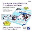 Matte Scrapbook Photo Paper for Epson 11.7in X 11.7in (SCR1003)