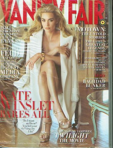 Vanity Fair December 2008 Kate Winslet Bares All (No. 580)