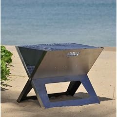 Faltgrill Edelstahl NOTEBOOK GRILL von Kleinundmore