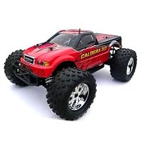 REDCAT RACING CALDERA ~ NEW ~ 3.0 ENGINE ~ 1/10 SCALE RC ~ NITRO ~ MONSTER TRUCK (2 Speed) ~ RED