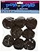 Darice 10179-50 Poms Acrylic Light Brown 2In 8Pc Pk