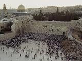 Crowd Gathers Before the Wailing Wall to Celebrate Shavuot Artists Photographic Poster Print by James L. Stanfield, 12x16