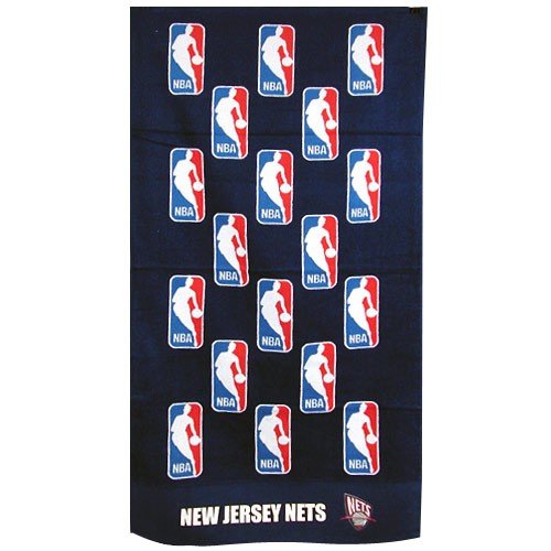 New Jersey Nets Navy Blue NBA Bench Towel