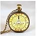 Haida Bill Cipher Wheel Pendant Necklace, 1-Inch