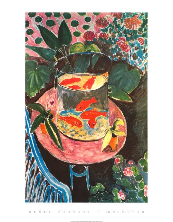 Henri Matisse (Goldfish) Art Print Poster - 22x28 Art Poster Print by Henri Matisse, 22x28