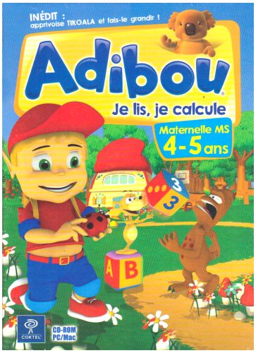 Childrens Toyshop  Logiciels : Adibou je lis je calcule 4/5 ans