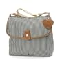 Babymel Satchel Diaper Bag (Navy Stripe)