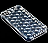 SCHUTZHÜLLE von ShaSha für IPHONE 4 (Softschale), Farbe: weiß / transparent