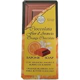 Chocolate soap! Nesti Dante, Florence, Italy. 200 gr each (7 oz), Orange