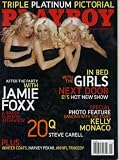 Playboy November 2005 The Girls Next Door on Cover (nude inside), Jamie Foxx Interview, Steve Carell 20 Questions, Kelly Monaco/Dancing With the Stars, Glen David Gold Fiction