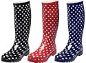 PLAYSHOES trendige Gummistiefel, Regenstiefel PUNKTE