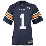 Under Armour Auburn Tigers #1 Navy Blue Youth Replica Football Jersey