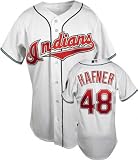 Travis Hafner Cleveland Indians Home White Authentic MLB Jersey