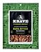 KRAVE Turkey Jerky, Basil Citrus, Gluten-Free, 3.25 Ounce (Pack of 4)