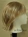 13" Strawberry Blonde tipped with Pale Blonde highlights all over layers/ bangs synthetic wigs